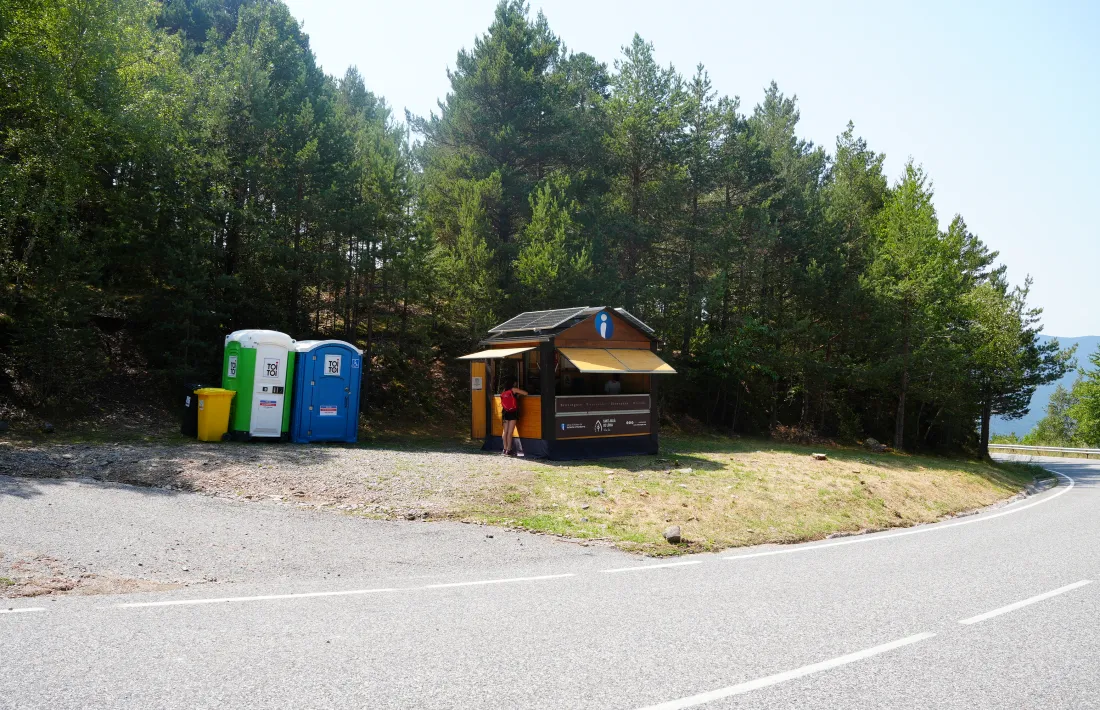 El nou punt d'informació turística de Sant Julià de Lòria.