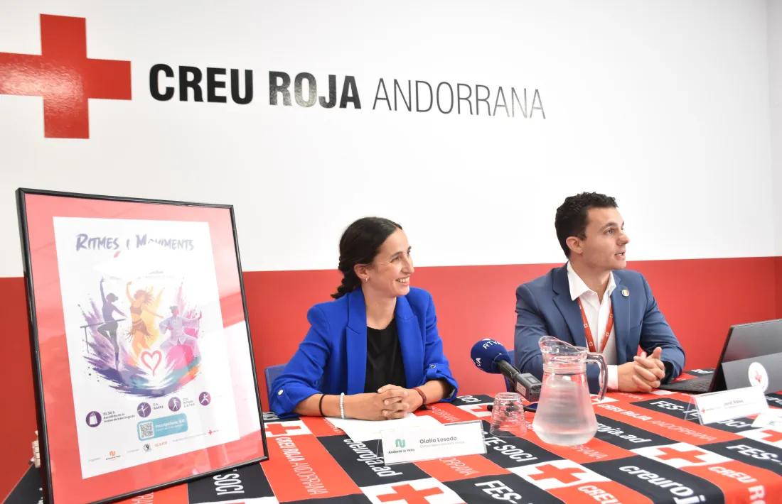Olalla Losada i Jordi Ribes han presentat aviui la iniciativa.