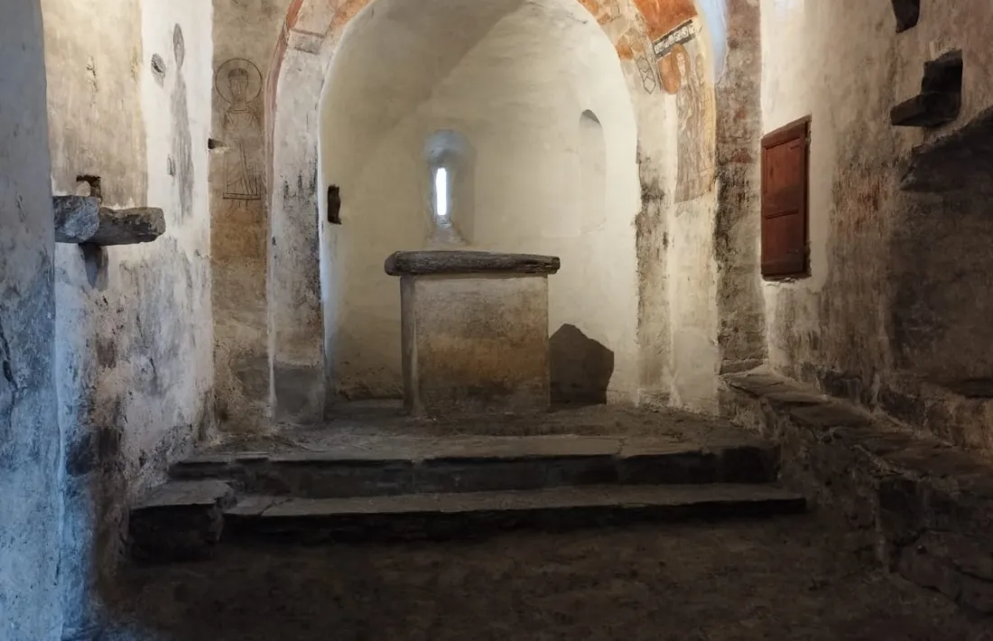 Sant Serni de Nagol, després del lífting que a l’estiu la va deixar a punt de revista.