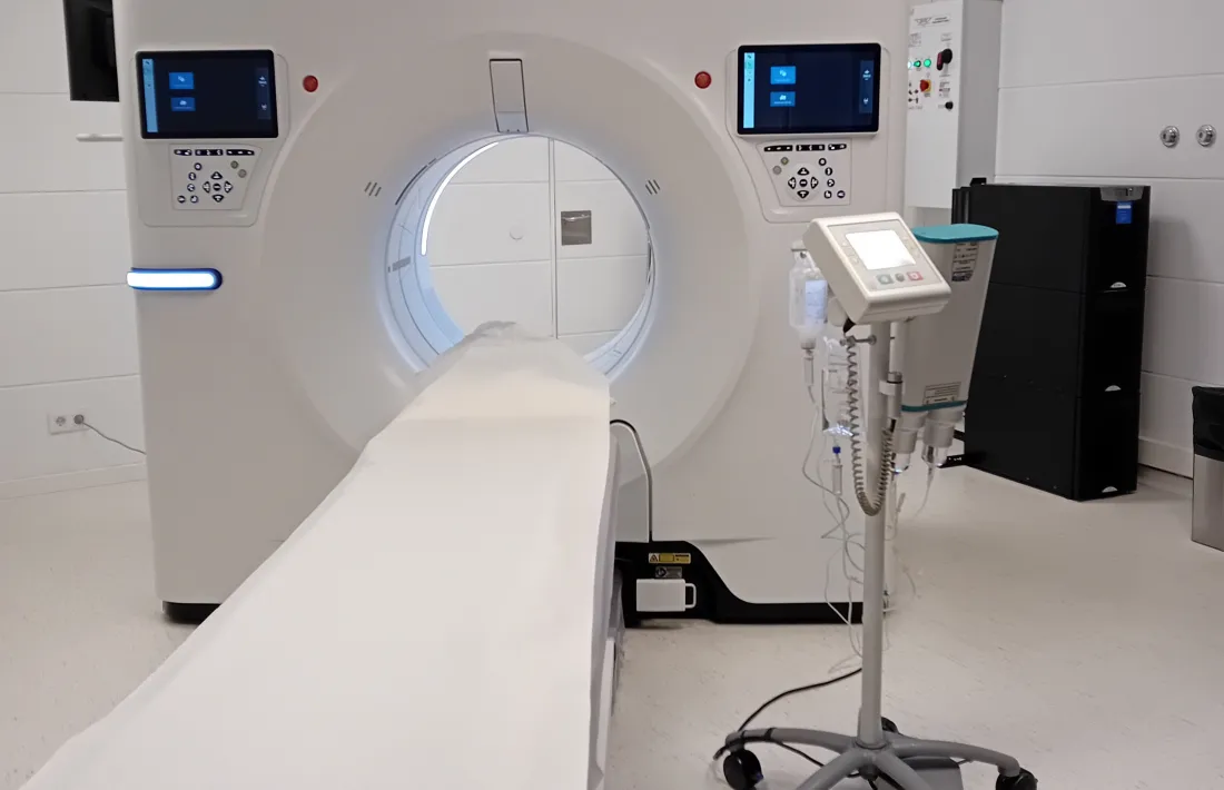 La nova Tomografia Computada (TC) amb tecnologia espectral que el SAAS va estrenar el 2024.