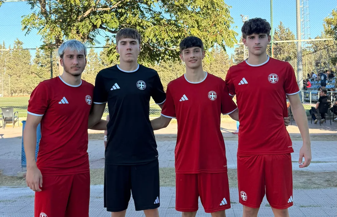 Quatre jugadors de l'FC Andorra a Osca.