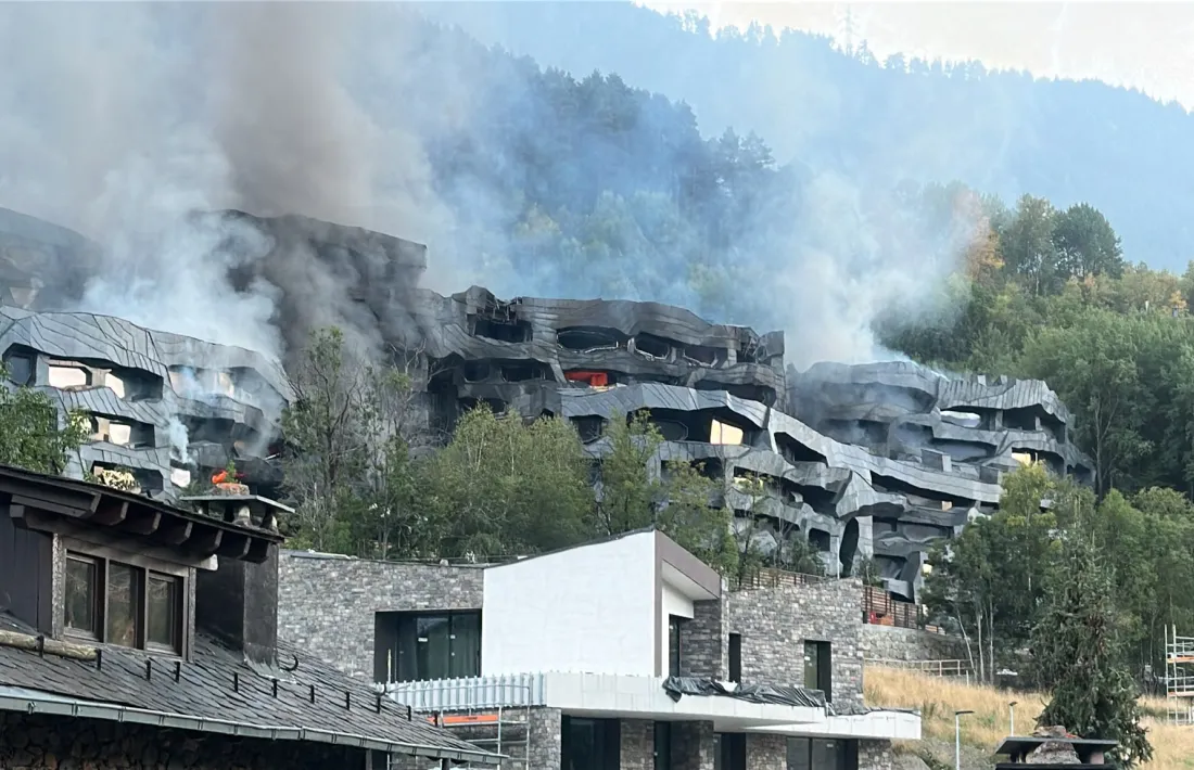 La Querola d'Ordino aquest matí.