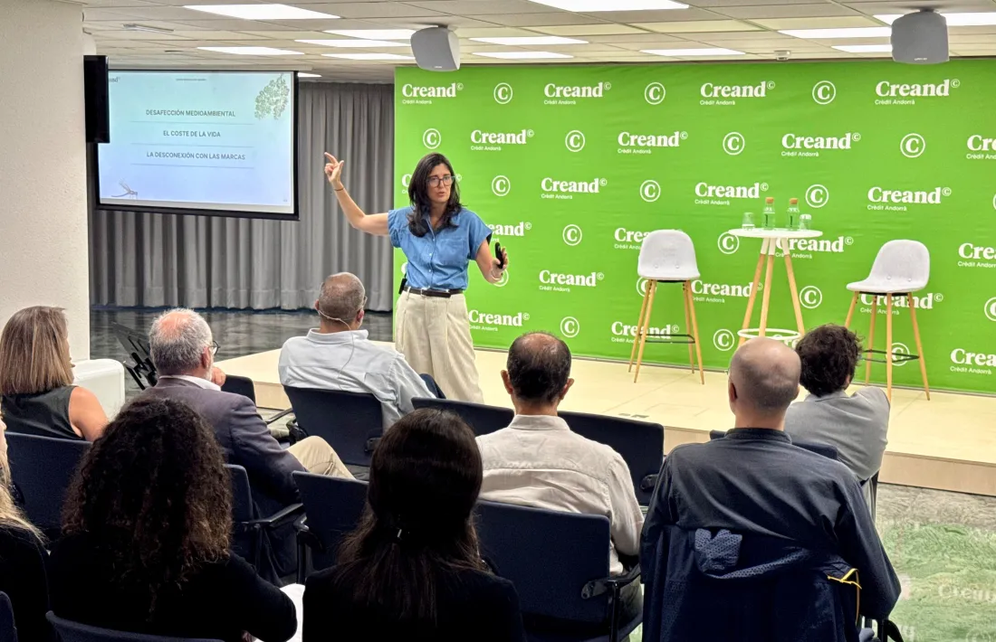 Un moment de la jornada formativa en sostenibilitat adreçada als seus proveïdors.