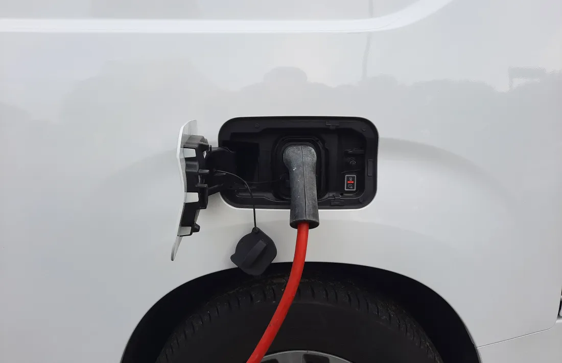 Un vehicle elèctric.