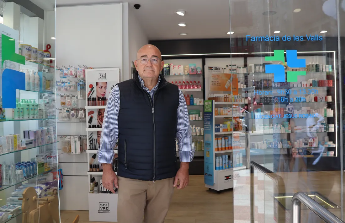 El president del Col·legi Oficial de Farmacèutics d’Andorra, Jesús Robinat.
