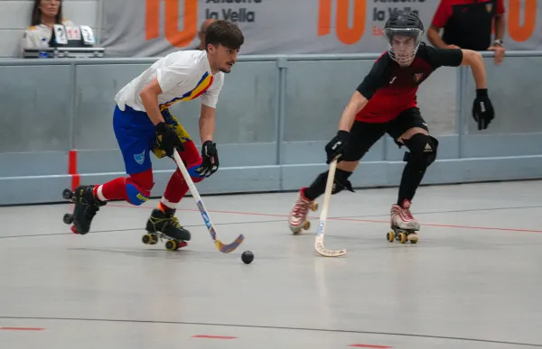 p. 28 anbank andorra hoquei club vs el vendrell foto andbank andorra hoquei club