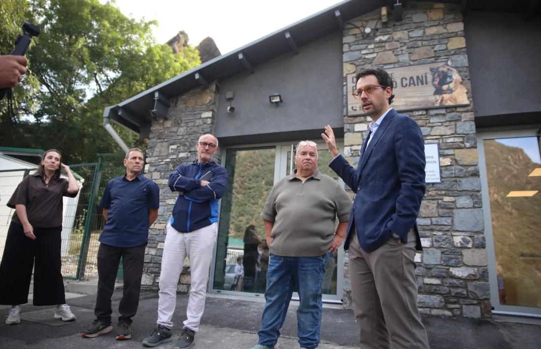 Durant el total de la legislatura l’Executiu haurà invertit més de 800.000 euros al Centre de Protecció Caní.