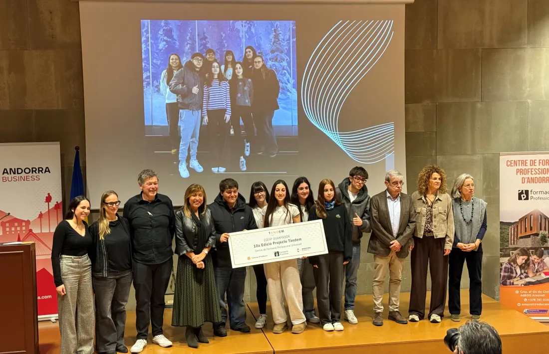 L'equip guanyador de la desena edició del programa Tàndem.