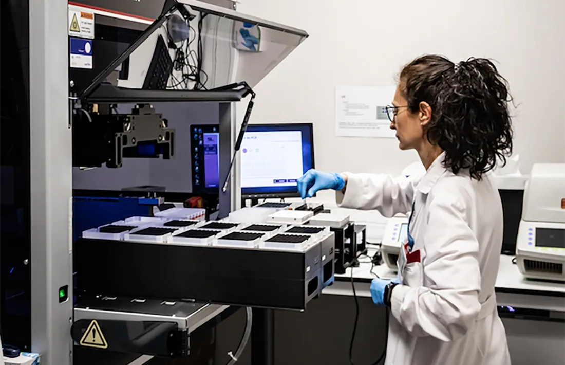 El Laboratori Clínic de l’hospital Nostra Senyora de Meritxell.  