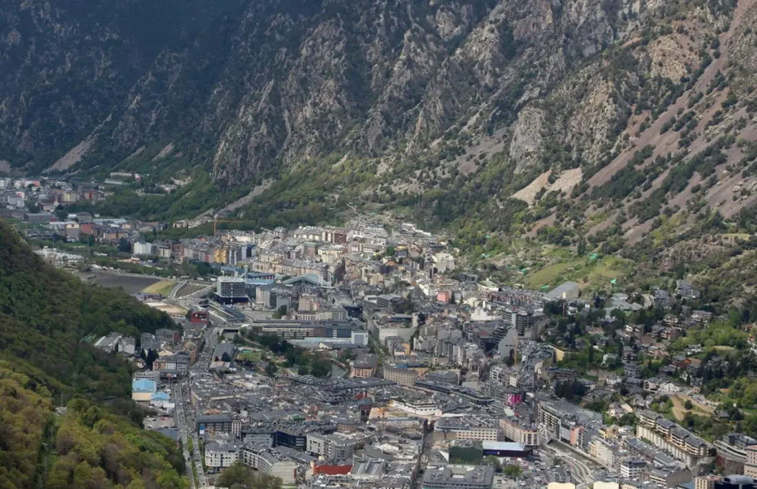 La vall central.