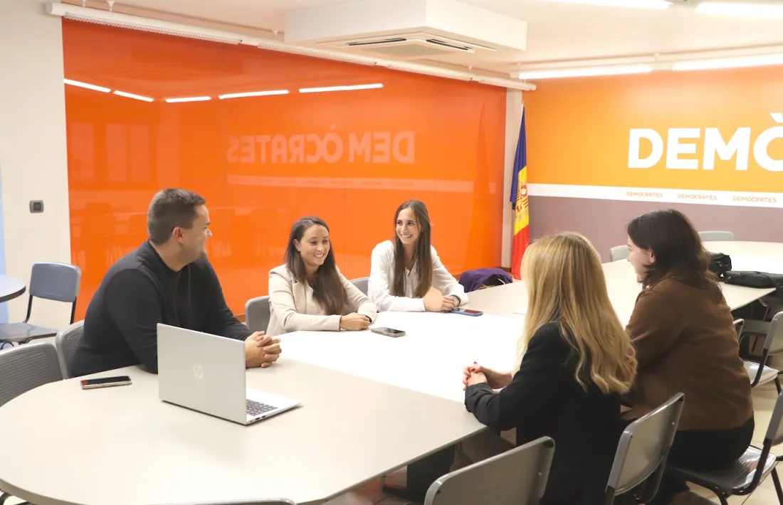 Un moment de la reunió de la Secció Jove de DA