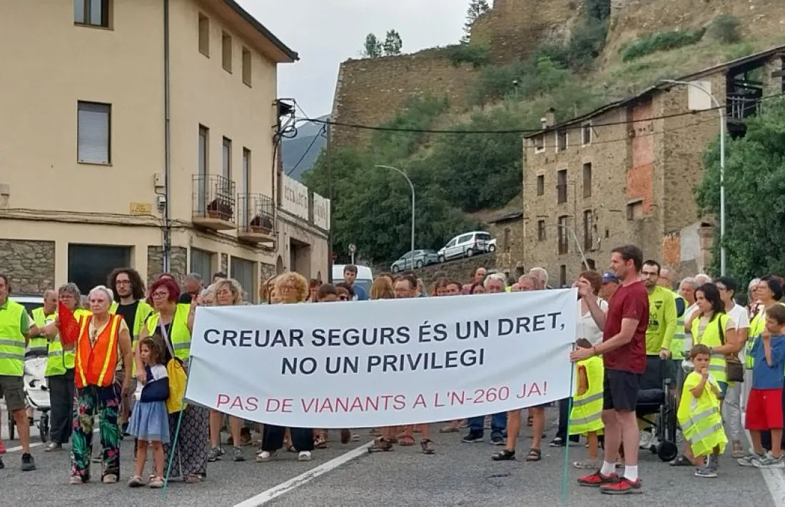 Imatge de la mobilització del 6 de setembre. 