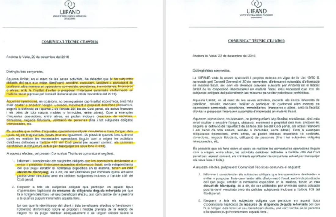 La Uifand fa marxa enrere i emet una nova alerta menys contundent