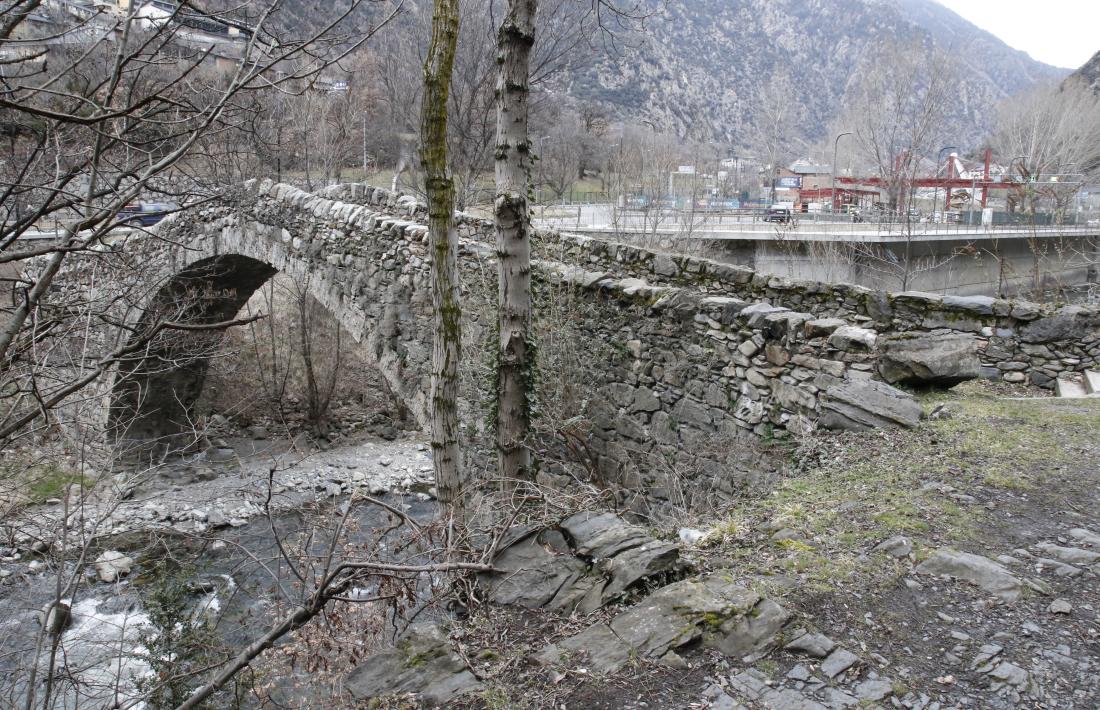 Andorra, patrimoni, entorns de protecció, pont de la margineda, ricard de deus, clàusla margineda