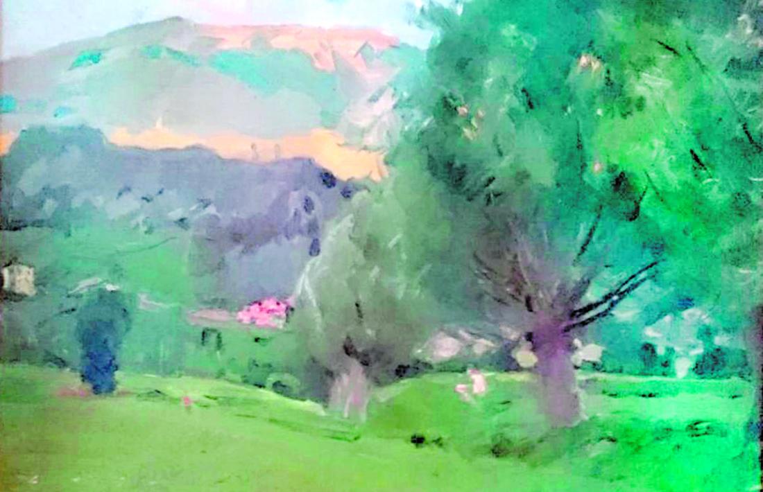 Andorra, Joaquim Mir, oli, Anserall, Tarragona, col·leccionista, quadre, pintura