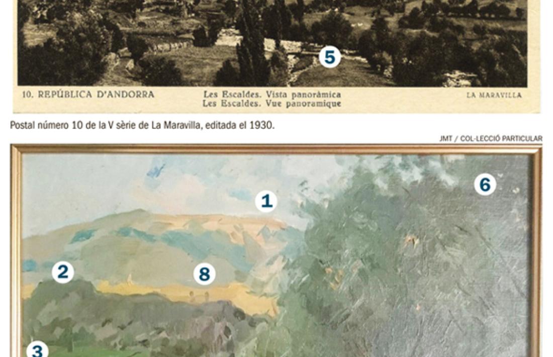 Andorra, Joaquim Mir, oli, Anserall, Tarragona, col·leccionista, quadre, pintura, Jordi Alcobé, Engordany