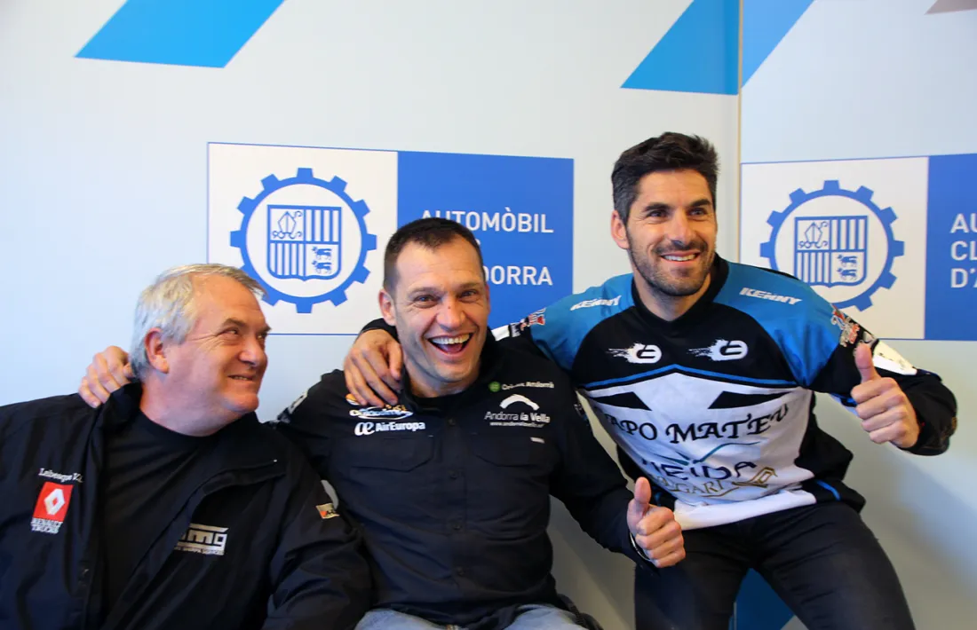 Els pilots España, Llovera i Ginesta detallen el Dakar més dur Els pilots España, Llovera i Ginesta detallen el Dakar més dur