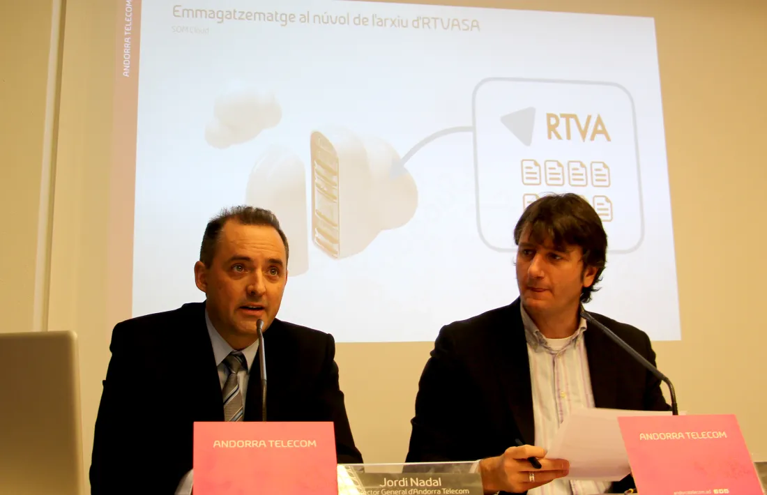 RTVA emmagatzemarà tot el seu arxiu al núvol d’Andorra Telecom