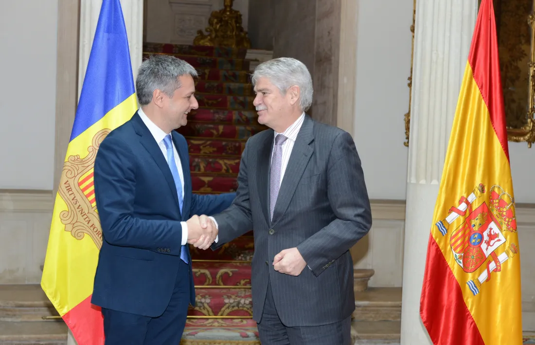 L'acord d'associació i l'aeroport de la Seu centren la reunió a Madrid dels ministres d'Exteriors d'Andorra i Espanya