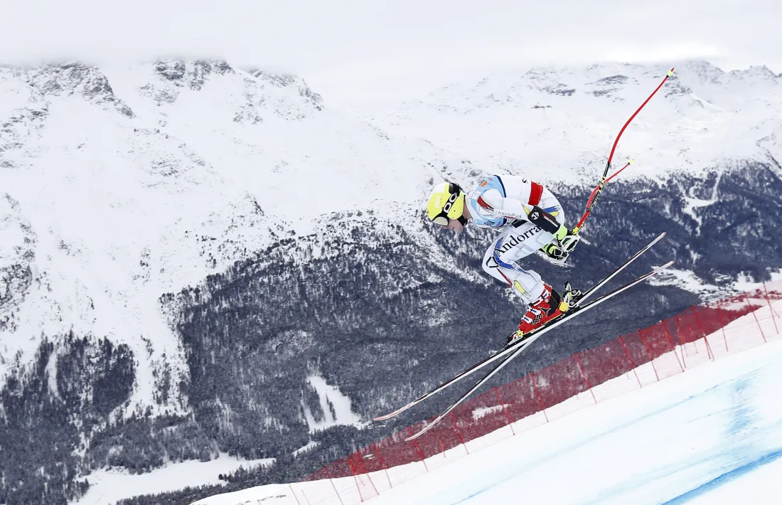 Marc Oliveras, 33è a Saint Moritz