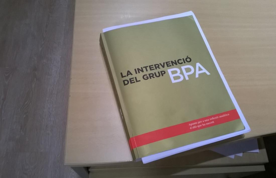 Arxivada la querella pel volum que recopila trenta documents del ‘cas BPA’