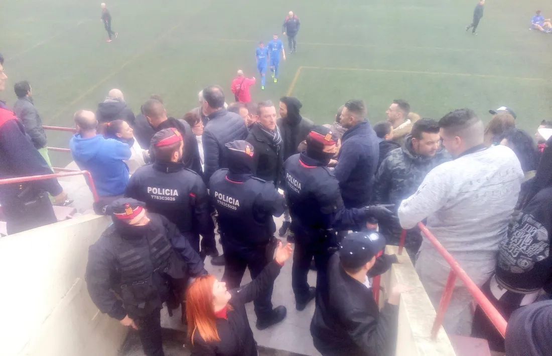 L’FCA demana presència de mossos per diumenge