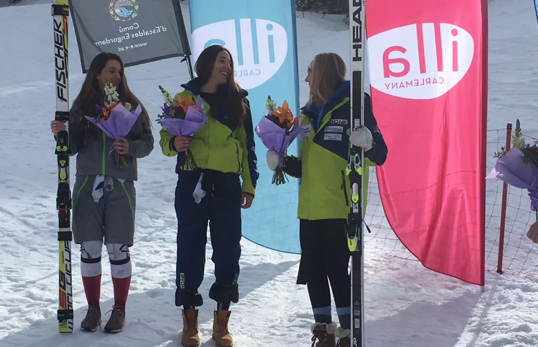  Marc Oliveras i Cande Moreno, campions en descens a Soldeu