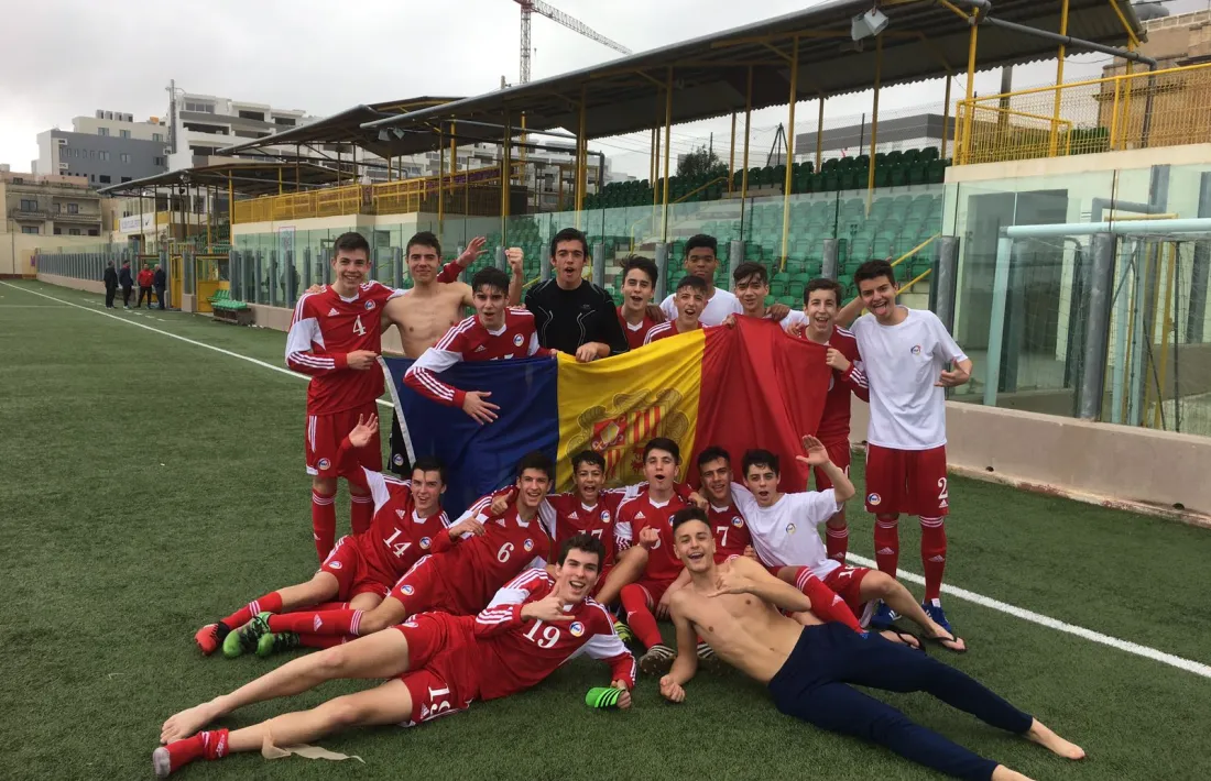 La sub-16 venç en el Torneig desenvolupament UEFA a Malta
