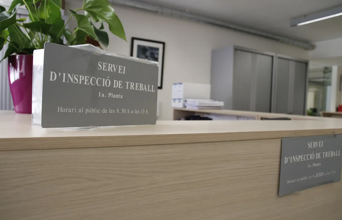  Inspecció de Treball imposa 177 sancions per un import de mig milió