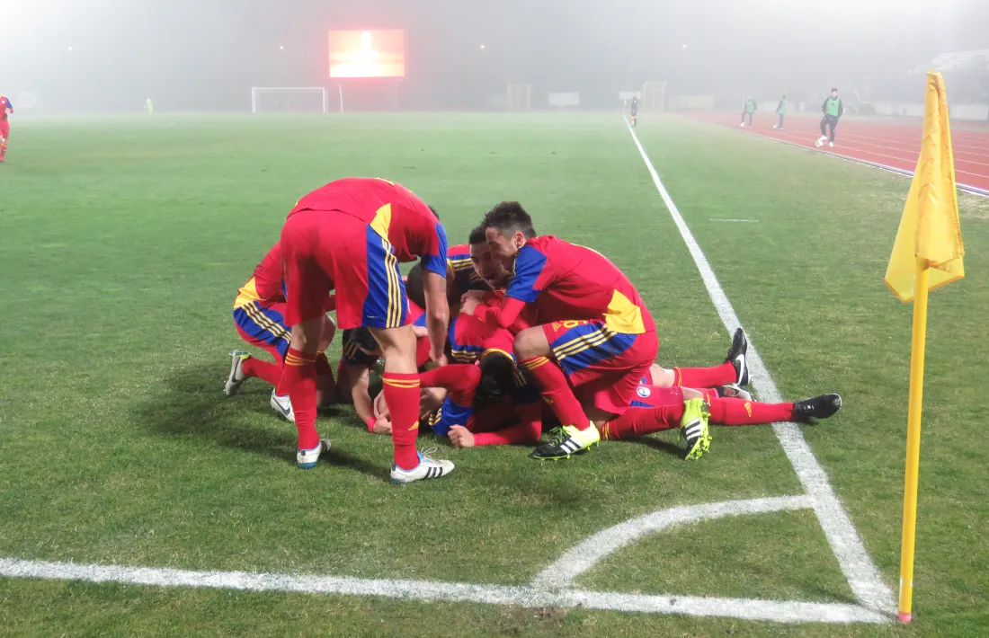 La selecció d'Andorra dona per acabada una ratxa de 12 anys i 132 dies sense guanyar