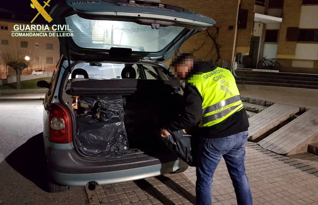 Comissen tabac valorat en més de 13.000 € a un veí de la Seu