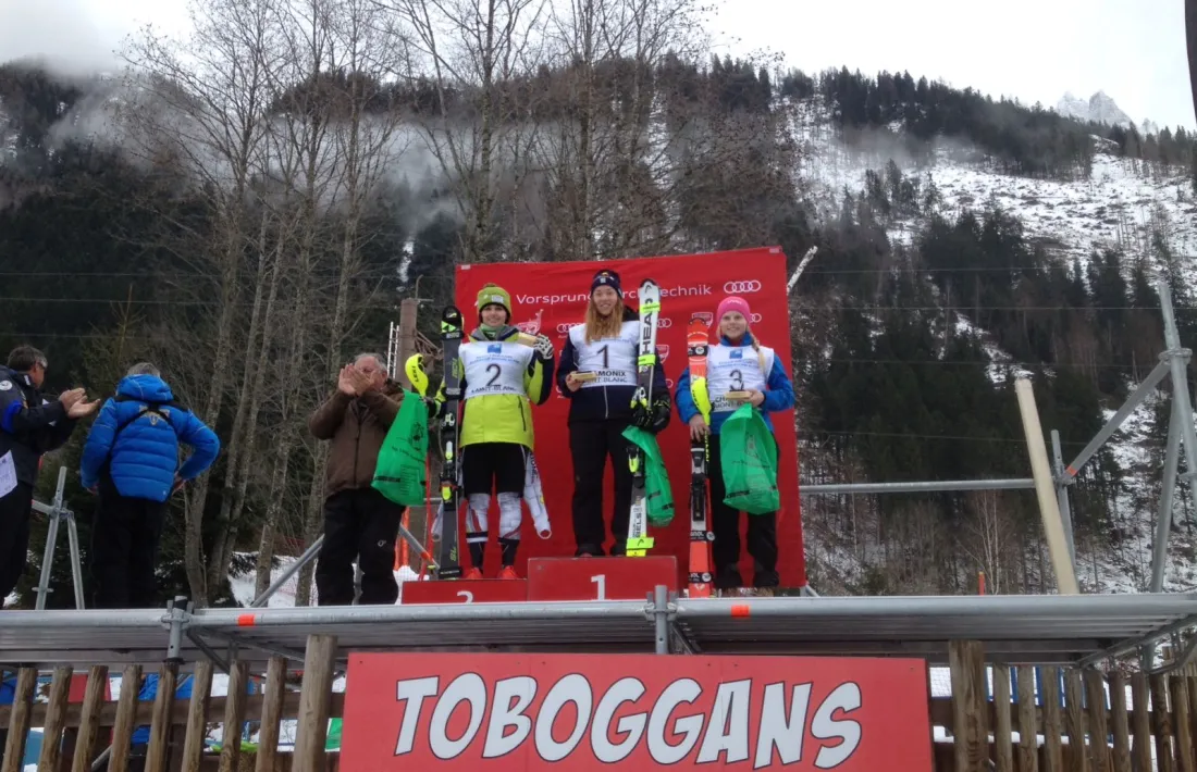‘Mimi’ Gutiérrez, segona a l’eslàlom FIS de Chamonix