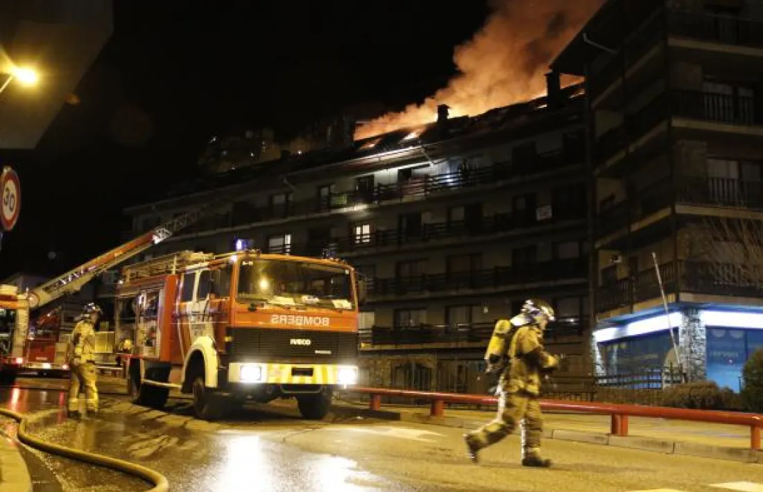 Intervenció en 274 incendis, la xifra més alta des del 2011