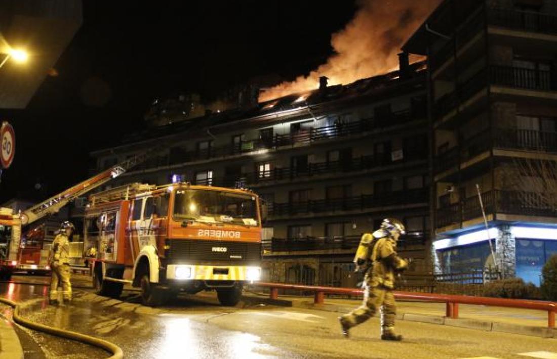 Intervenció en 274 incendis, la xifra més alta des del 2011