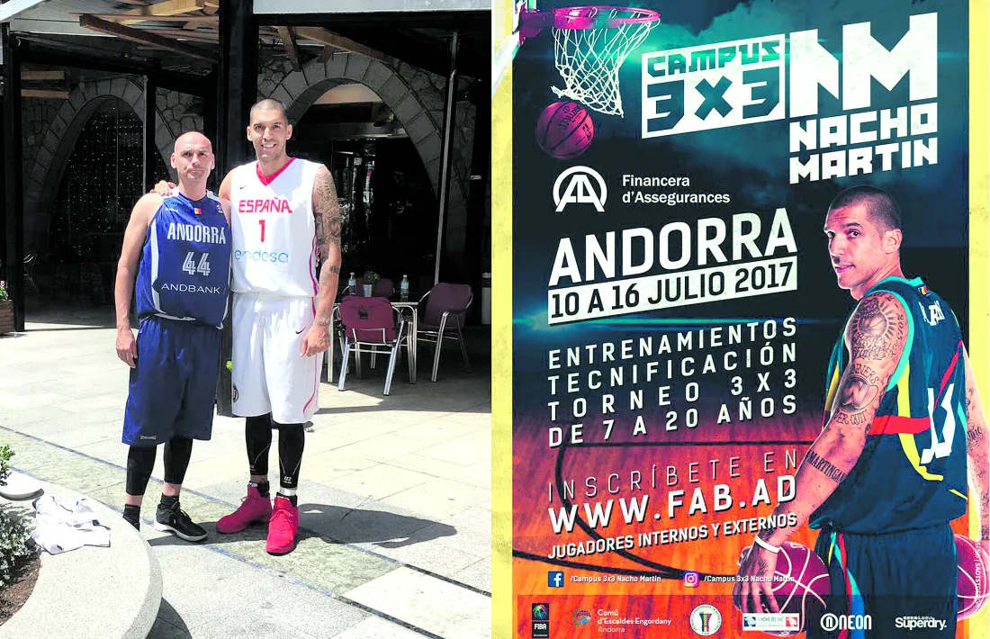 Nacho Martín crea el primer campus 3x3 al país