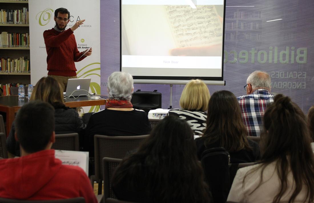 L&#039;ONCA apropa a la ciutadania el gest musical per facilitar l&#039;enteniment dels concerts