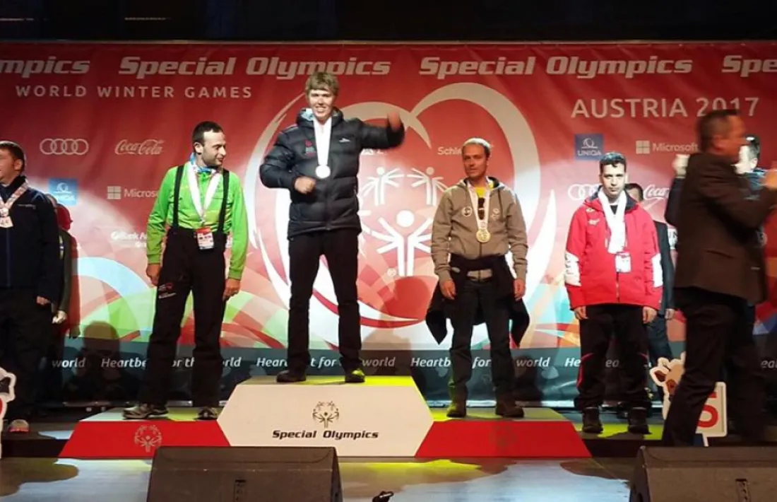 Sergi Cuberes, plata a Àustria