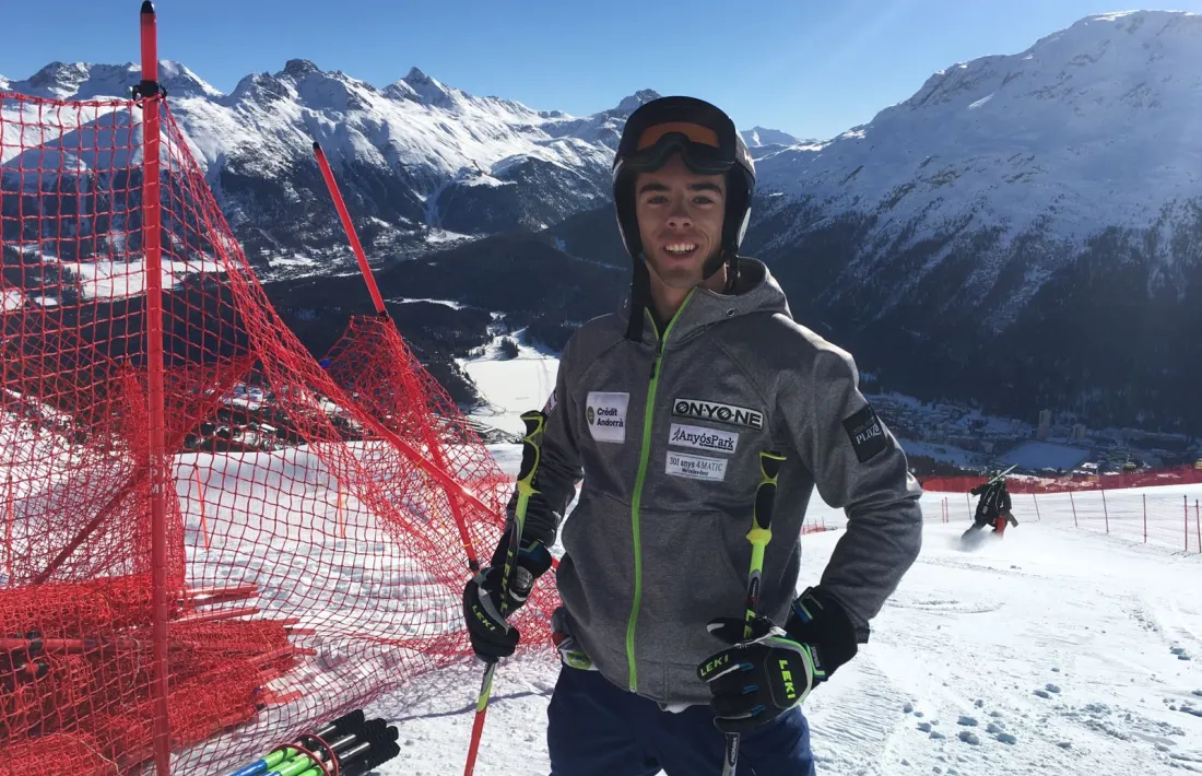  Àxel Esteve, 8è a Chamrousse