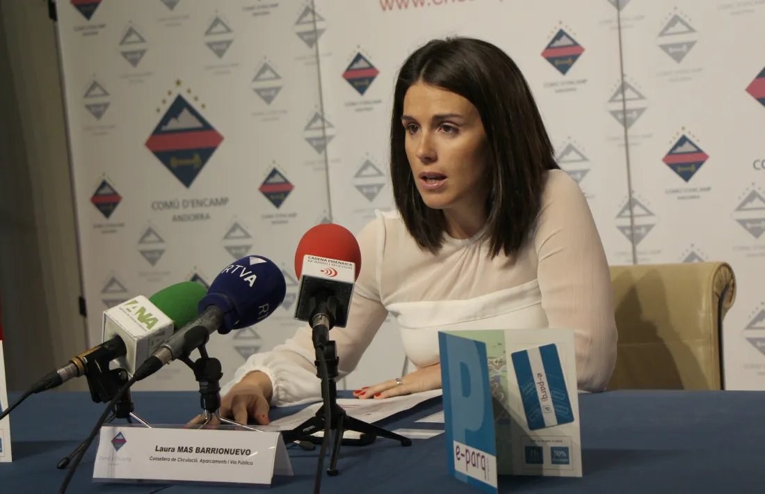 Encamp crea la targeta e-parq amb un 50% de descompte a tots els aparcaments i la primera hora gratuïta