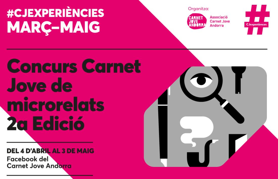  La segona edició del Concurs Carnet Jove de microrelats amplia categories i premis