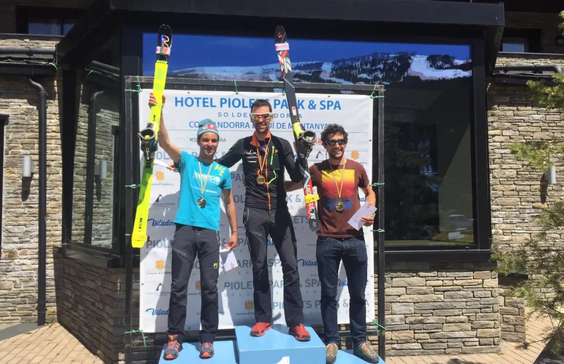 David Albós i Sophie Dusautoir assoleixen el títol de la Copa d’Andorra