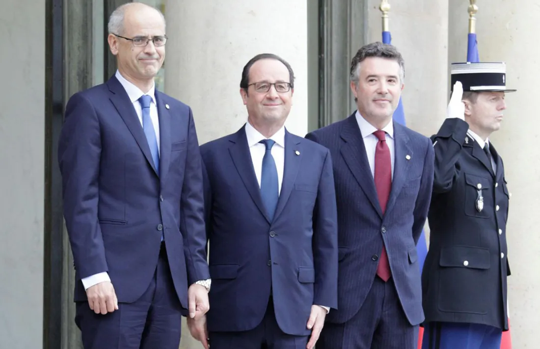 Martí i Mateu s'acomiadaran d'Hollande en una visita a París el 25 d'abrilMartí i Mateu s'acomiadaran d'Hollande en una visita a París el 25 d'abril