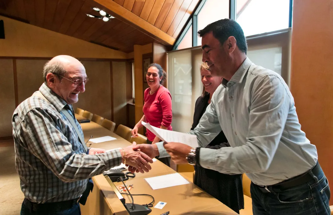 Una vintena d’hortolans en els desens horts socials