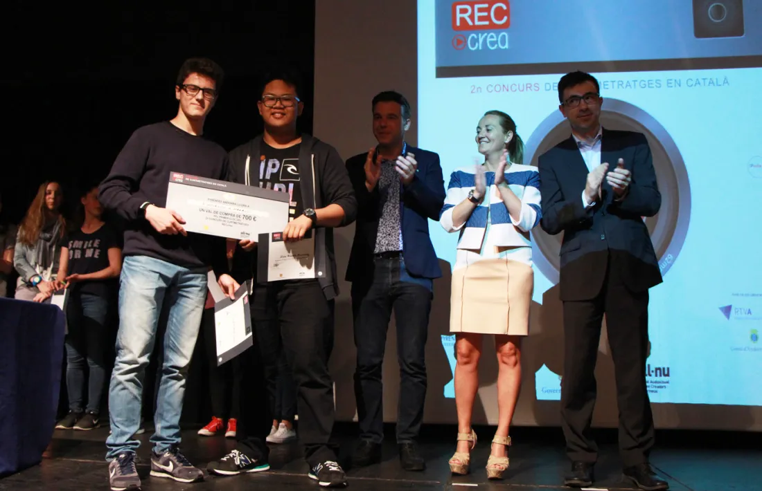  El tercer Concurs de curtmetratges RECcrea rep 22 originals de 92 alumnes 