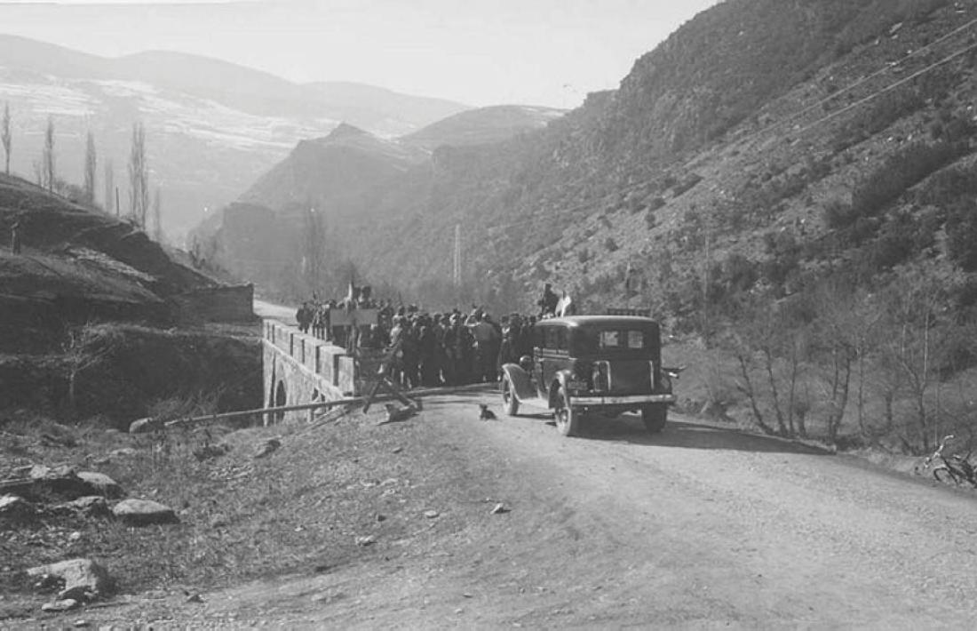 Andorra, Trobada Literària, Domenjó, frontera, Pirineu, Guerra Civil, II Guerra Mundial, pau, refugiats