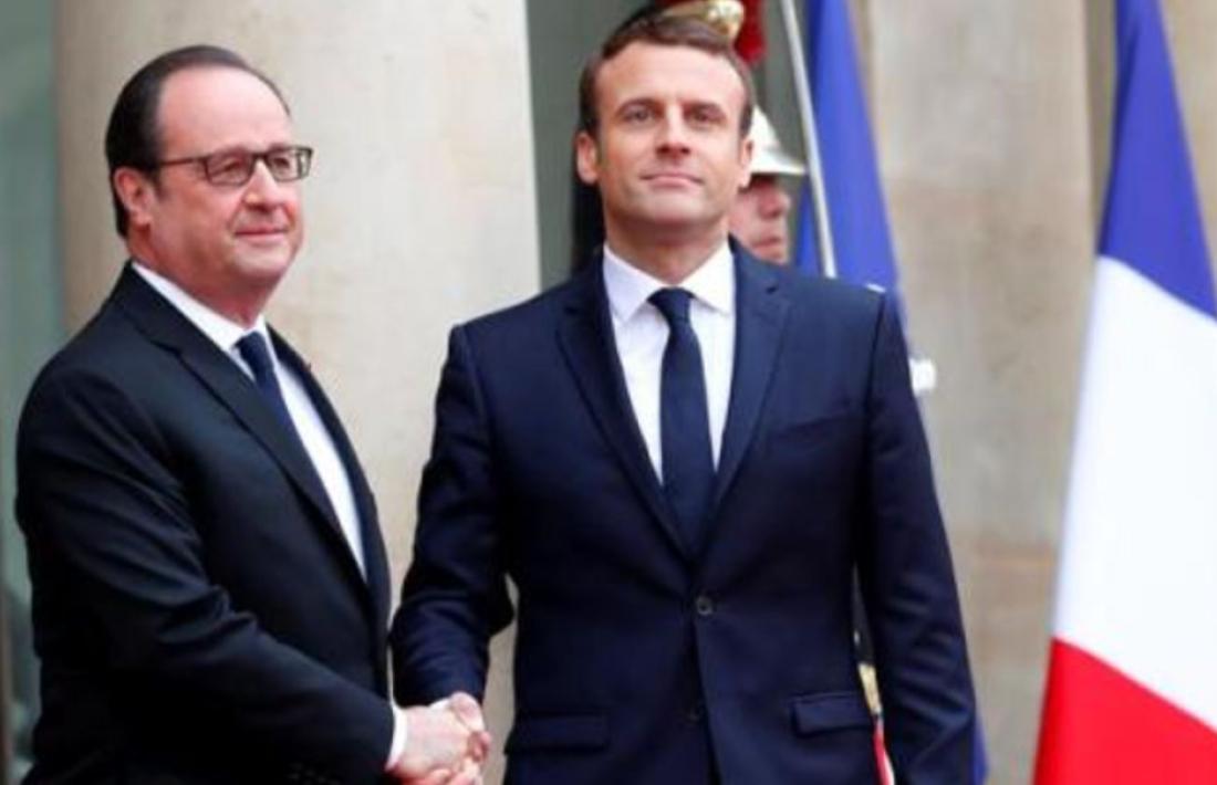 Macron pren el relleu d’Hollande i apel·la a una “França forta”