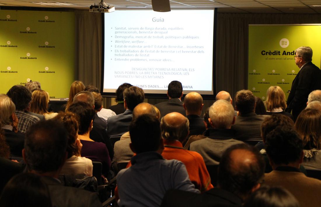 L&#039;economia i el debat institucional a la zona euro, en una nova conferència del cicle &#039;Crèdit Andorrà Global Forum&#039;