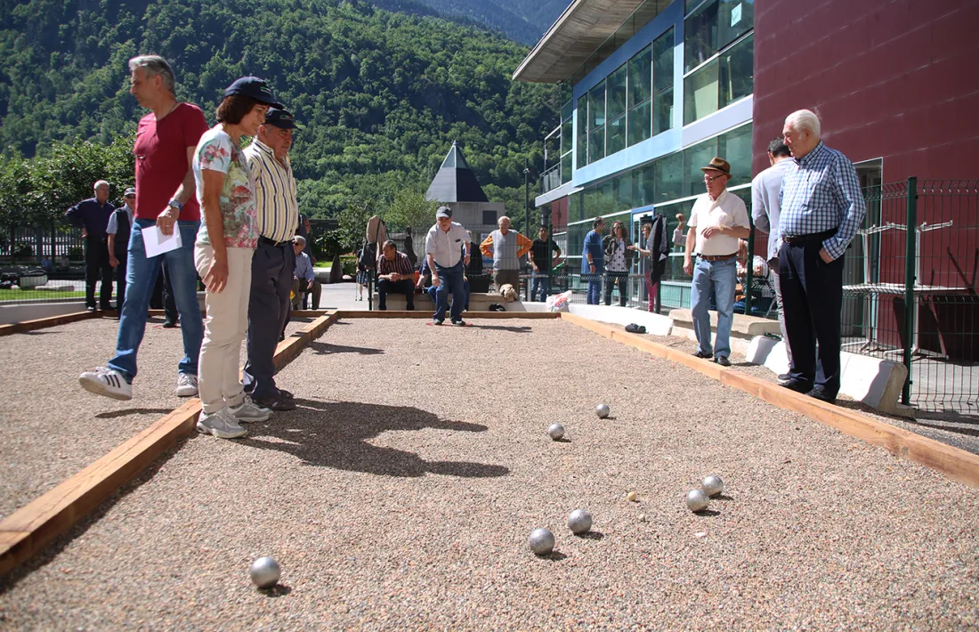 Nou camp de petanca per la gent gran d'Andorra la Vella