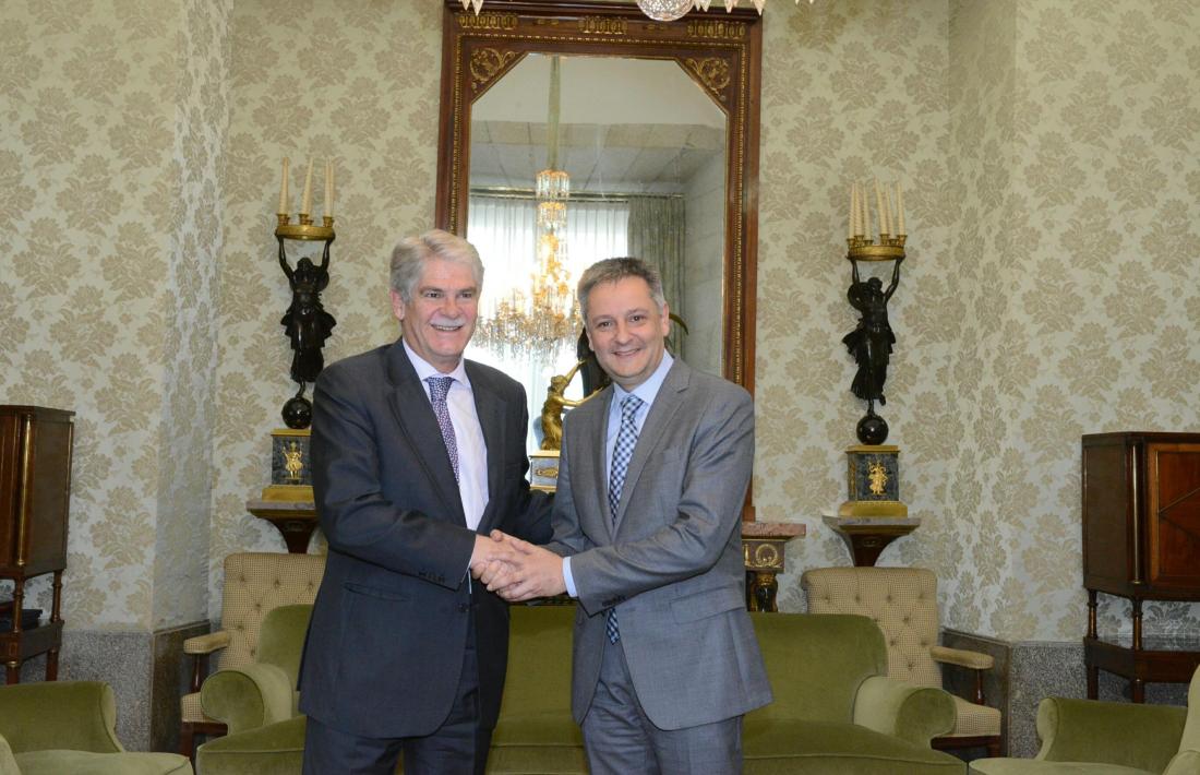 Saboya i Dastis estudien les negociacions d&#039;Andorra amb Europa i la candidatura per acollir la Cimera Iberoamericana