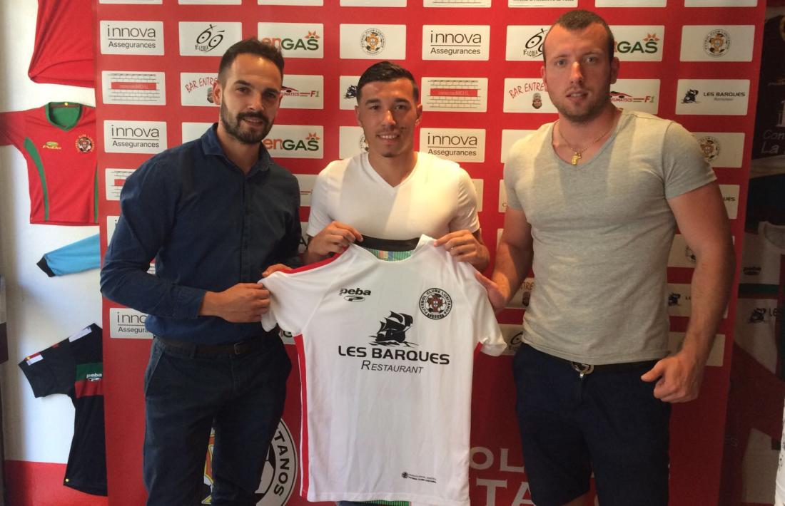 Llovet, a  l’FC Lusitans